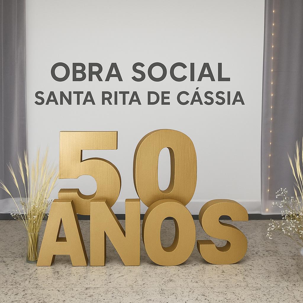 Celebração dos 50 Anos da Obra Social Santa Rita de Cássia: Uma Jornada de Amor, Dedicação e Transformação Social.